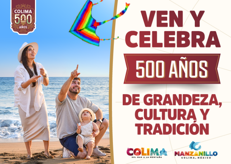 ¡Celebra los 500 años de fundación de Colima con grandiosos festejos!