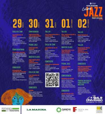 Colima se inundará de música con el Festival Internacional de Jazz 2023, “Mujeres en el Jazz”